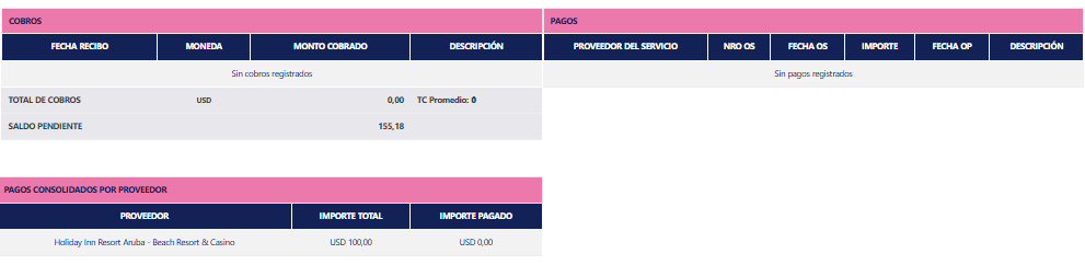 Cobros y pagos del file